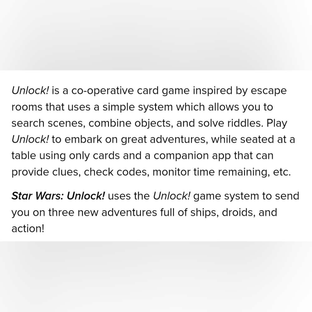 🌿 Game Free with Purchase: Unlock! The Escape Game Star Wars - Picture 3 of 3